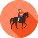Horse Rider Sport Icon