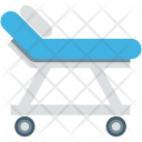 Hospital Bed Stretcher Icon