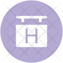 Hospital Hanging Sign Icon
