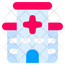 Hospital Building Health Clinic Icon
