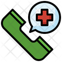 Hospital Phone Emergency Call Icon