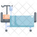 Patient Bed Medical Icon