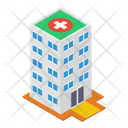 Hospital Building Clinic Pharmacy Icon