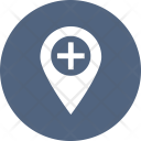 Hospital Location Navigation Icon