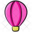 Hot Air Balloon Adventure Air Transport Icon