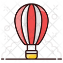 Hot Air Balloon Parachute Balloon Fire Balloon Icon