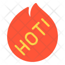 Hot Badge Icon