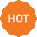 Hot Badge Icon