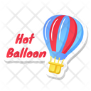 Hot Balloon Icon