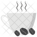 Hot Coffee Cappuccino Espresso Icon
