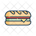 Hot Dog Fast Food Junk Food Icon