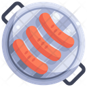 Hot dog grilll Icon