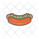 Hotdogs Fastfood Eat Icon