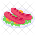 Sausages Hot Dogs Food Icon