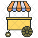 Hot Dogs Cart Icon