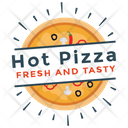 Pizza Badge Pizza Logo Pizza Restaurant Icon