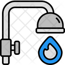 Hot Water Showerhead Shower Icon
