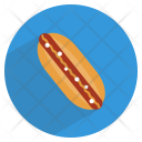 Hotdog Sausage Meat Icon