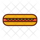 Hotdog Non Veg Food Fast Food Icon