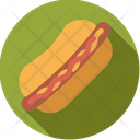 Hotdog Fastfood Sausage Icon
