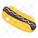 Hotdog Hotdog Sandwich Fast Food Icon