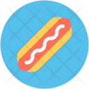 Hotdog Sandwich Fast Icon