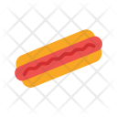 Hotdog Fastfood Junk Icon