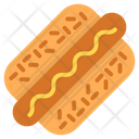 Sausages Burger Hotdog Sandwich Junk Food Icon
