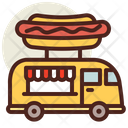 Hotdog Van Icon