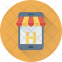Hotel App Mobile Icon