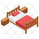 Hotel Bed Accomodation Hotel Reservation Icon