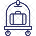 Trolley Luggage Trolley Hotel Trolley Icon