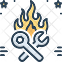 Hotfix Quick Fix Fire Icon