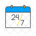 Hour Calendar Date Icon