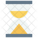 Glass Hourglass Loading Icon