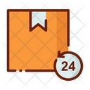Hours Hour Delivery Delivery Box Icon