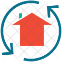 House Rotating Sign Icon