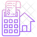 House Bills Payments House Rent Payment Rent Bill Icon