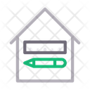 House Drawing Ruler Icon
