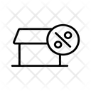 Building Sale Art Icon