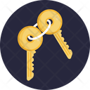 Rent House Keys Property Icon
