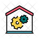 House Repair Color Icon