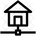 House Web Connection Icon