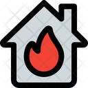 House On Fire Icon