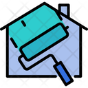 House Paint Home Icon
