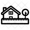 House Picket Fence Icon