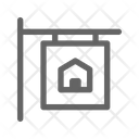 House Sign Real Estate Icon