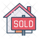 House Sold Home Sold Property Sold Icon