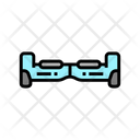 Gyroscooter Transport Color Icon