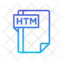 Htm File Htm Files And Folders Icon